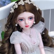 Amazon.com: 1/3 BJD Doll Kawaii Doll Move Joints Handmade Makeup Cute 24  Inches Collectible Cartoon Dress up Dolls Best Gift (E) : Toys & Games