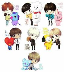 Bts cartoon photos fanart jungkook pinterest bts chibi bts. Halaman Download Pin By Adisty Zee On Bangtan Sonyeondan Bts Chibi Bts Drawin