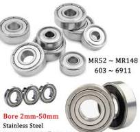 Stainless Steel Miniature Deep Groove Ball Bearing Shielded Bearing Bore 2-55mm | eBay