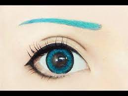 Tutorial Anime Eye Makeup 191 Hatsune Miku Anime Eye Makeup Anime Makeup Anime Cosplay Makeup