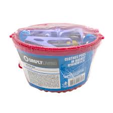 生活全集膠衣夾連籃20PC