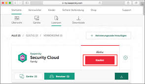 Verlangern Des Abos Fur Kaspersky Security Cloud 20 Fur Mac