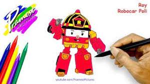 Check spelling or type a new query. Roy Cara Menggambar Dan Mewarnai Gambar Mobil Robot Robocar Poli Youtube