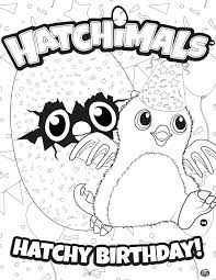Here you can find domestic and wild animals, cats with kittens, dogs with puppies, birds and fish, horses and other favorite animals on our website one can download animal coloring pages for kids. Hatchimals Coloring Pages 60 Images Free Printable