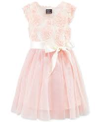 Pink Violet Girls Soutache Dress Kids Girls Dresses Macy S Dresses Kids Girl Kids Dresses Online Kids Dress