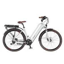 Unisex E Bike Trekking Allegro Weiss Invisible Fahrrad Damen E Bike Neuheiten E Bike