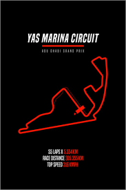 Official site of the formula 1® australian grand prix. F1 Abu Dhabi Grand Prix Yas Marina Circuit Posters And Prints Posterlounge Com