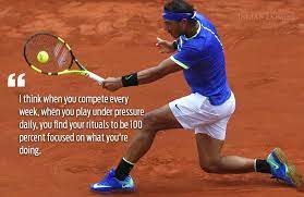 This is a quote by rafael nadal. 10 Inspiring Quotes By The King Of Clay Rafael Nadal The New Indian Express
