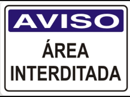 Placa Banheiro Interditado No Mercado Livre Brasil