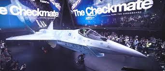 Some new interesting images of the new russian 5th generation aircraft, the checkmate. N Ullar1egnbym