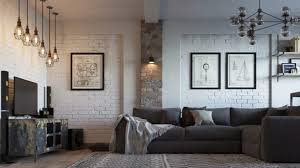 Download brick room stock photos at the best stock photography agency with millions of premium high quality the minimal living room interior design and brick wall pattern background idea. Living Room With A Brick Wall A Fashionable And Relevant Interior
