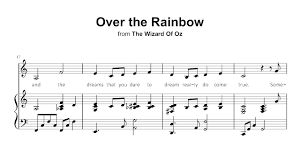Over the rainbow words by e. Over The Rainbow From The Wizard Of Oz Piano Sheet Music Youtube