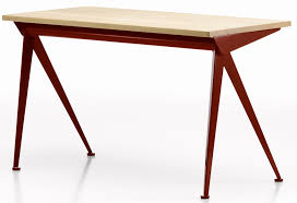 Vitra Compas Direction Desk Design Jean Prouve 1953 In 2020 Desk Design Solid Wood Table Tops Prouve