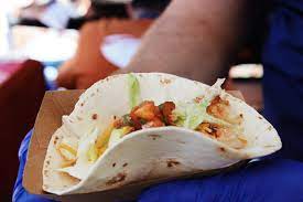 The outrigger sauce added a second level of heat, which perfectly complimented the blackened seasoning. Trigger Fish Taco Made At Hilton Head S 2020 Seafood Festival Picture Of Up The Creek Pub Grill Hilton Head Tripadvisor