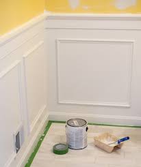While you will still need to paint the trim again after it is installed, painting as much as possible in advance significantly reduces the amount of painting. How To Install Wainscoting Like A Pro Craving Some Creativity