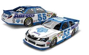 Many notable drivers have driven the #55 car in all three series including michael waltrip, david ragan, derrike cope, and brett moffitt. 2012 Sprint Cup Paint Schemes 55 Team Jayski S Nascar Silly Season Site