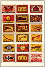 Circa 50ies of 20th centure. India Matchbox Labels For Sale