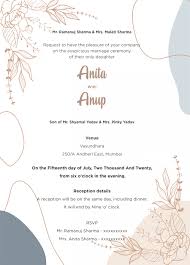 Even though some embassies are not imposing a formal requirement regarding wedding invitation letter, if the main purpose of your visit is to attend a wedding ceremony of your loved. Wedding Invitation Words A Guide To Write Your Own