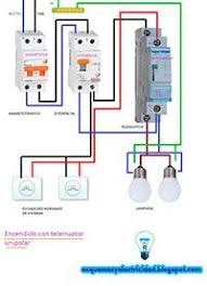 Encendido Con Telerruptor Unipolar Esquemas Electricos Tableros Electricos Instalacion Electrica