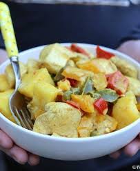 Poulet A L Ananas Curry Et Coco Poulet Curry Poulet A L Ananas Poulet Coco Ananas