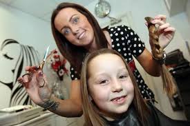 North Walbottle girl raises over £200 for Toma Fund by cutting 11 inches  off her hair