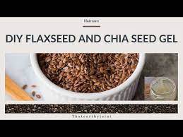 So easy and costs hardly anything. Diy Flaxseed And Chia Seed Gel Youtube Chia Seed Gel Flaxseed Gel Flax Seed Oil Recipes