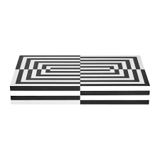 Beautiful backgammon sets & boards from top brands. Buy Jonathan Adler Op Art Backgammon Set Black White Amara