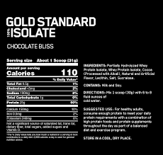 gold standard 100 isolate optimum