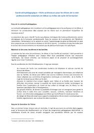 Continuite Pedagogique Fiche Professeurs Pour Les Eleves De La Voie Professionnelle Scolarises En Debut Ou Milieu De Cycle De Formation Sbssa