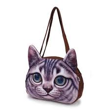 3d cat print zipper handbag two stupid cats show your cattitude with this large 3d cat print zipper handbag animal print bag shoulder bag women casual tote