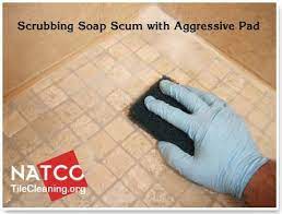 Agressive Scrub Pad For Cleaning Travertine Shower Floor Travertine Shower Shower Tile Travertine