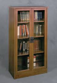 Heavy glass doors with gun metal finish prima hinges & locks. Modern Book Shelves With Glass Doors Novocom Top