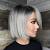 Platinum White Ombre Hair