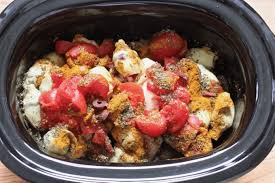 Your favorite superbowl dish got a healthy makeover. Crock Pot Mediterranean Chicken Video Family Food On The Table