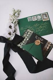 Black And Green Wedding Invitations Emerald Art Deco Wedding Inspiration Art Deco Wedding Inspiration Art Deco Wedding Wedding Deco
