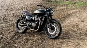 Triumph Bonneville T120 Black Custom Youtube