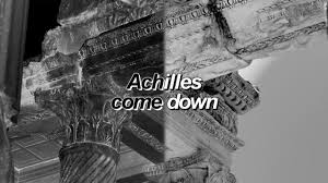 Am g c g the self is not so weightless, nor whole and am c c am it is empty, achilles, so end it all now. Gang Of Youths Achilles Come Down Lyrics Youtube