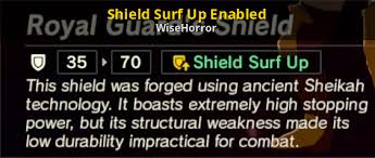 Click to find the best 142 free fonts in the custom style. Shield Surf Up Enabled The Legend Of Zelda Breath Of The Wild Wiiu Mods