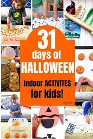 31 Days Of Halloween Activities For Preschoolers Halloween Activities Preschool Halloween Activities For Kids Halloween Activities
