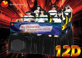 12d سينما الترفيه شاحنة موبايل مع موضوع محاكاة بيئة