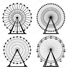 Image Result For Ferris Wheel Illustration Koleso Obozreniya Koleso