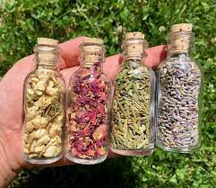 Our rustic, country, bridal bouquets are a great alternative for creating a wild, bohemian look to our rustic, country, dried flower collections are a great alternative for creating a wild, bohemian look to your wedding day.also available as a full crown. Herb Apothecary Herbs Jars Dried Herbs And Flowers Craft Etsy