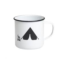retro kitchen enamel mug camping for nz