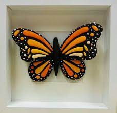 Mariposa Monarca Butterfly Jumpingclay Como Pintar Mariposas Como Hacer Mariposas Mariposas