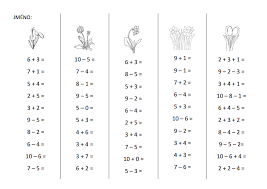 Sčítání a odčítání do 10 počítání s plusem a minusem. Do 10 Spravne Pdf Google Drive Kindergarten Morning Work Learning Math Montessori Math