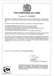 A certificate of good standing is used to prove that a company is incorporated and authorised to undertake business in a particular state. Uk Certificate Of Good Standing Formacompany Com