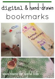 Beautifully designed bookmark templates for all types of book readers. Digital And Hand Drawn Bookmarks Modern Kid Masterpieces Teach Mama