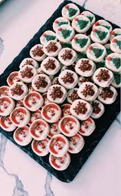 Pillsbury™ sugar cookies are decorated with frosting, sparkling sugar and gumdrops for a. Christmas Cookies Christmas Cookie Recipes Holiday Homemade Christmas Cookie Recipes Best Christmas Cookie Recipe