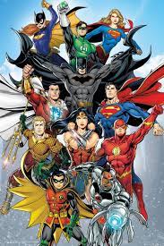 Dc is home to the world's greatest super heroes, including superman, batman, wonder woman, green lantern, the flash, aquaman and more. Dc Comics Rebirth Poster Plakat 3 1 Gratis Bei Europosters