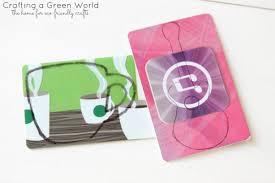 Depending on the value you may earn an account credit or verizon wireless gift card. Diy Crafts Recycle Gift Cards Into Unique Keychains Crafting A Green World